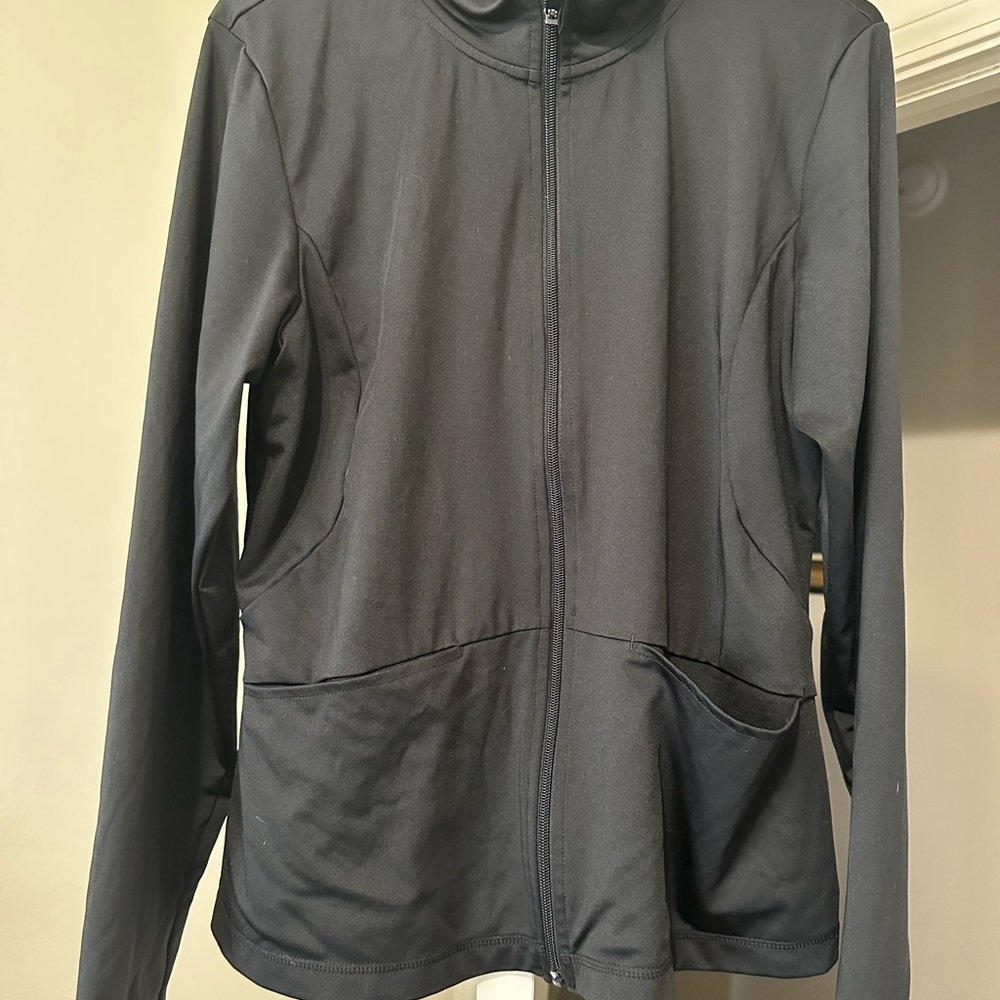 Black Full-Zip Jacket